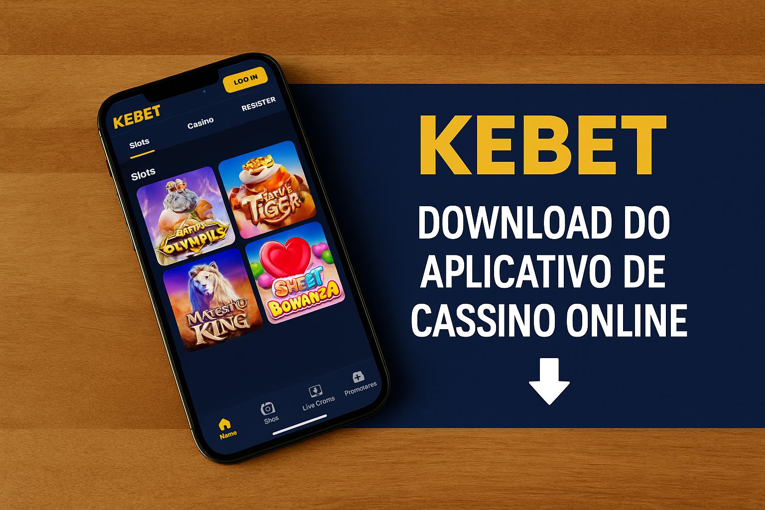 Baixar o KEBET Cassino App
