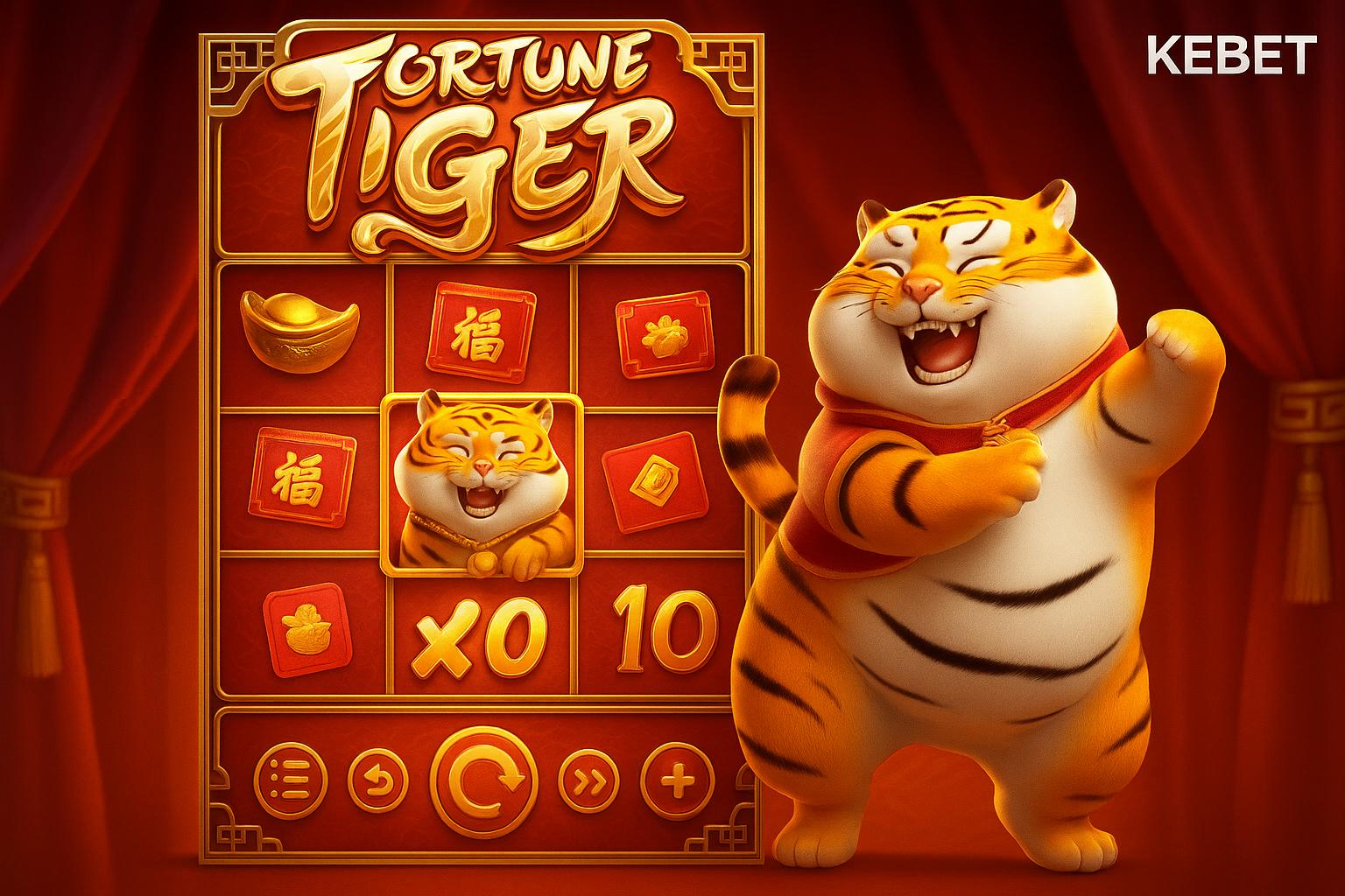 Fortune Tiger é um jogo imperdível no KEBET Casino