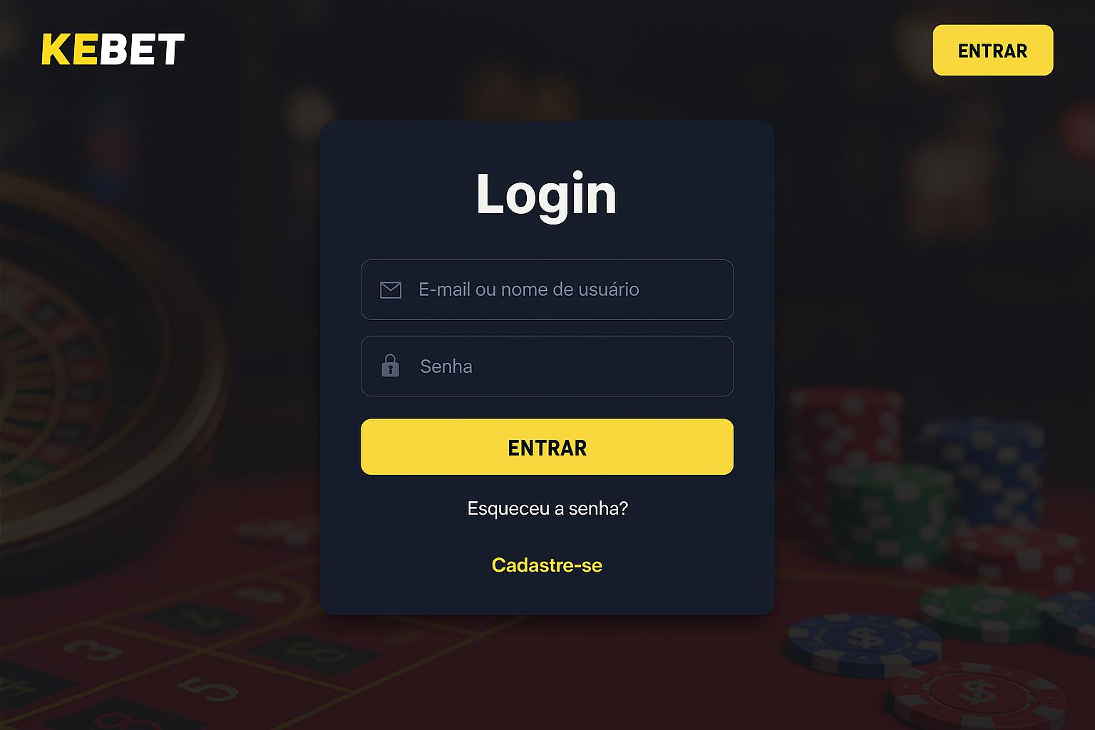 Registro na KEBET   Garante Acesso a uma Vasta Seleção de jogo