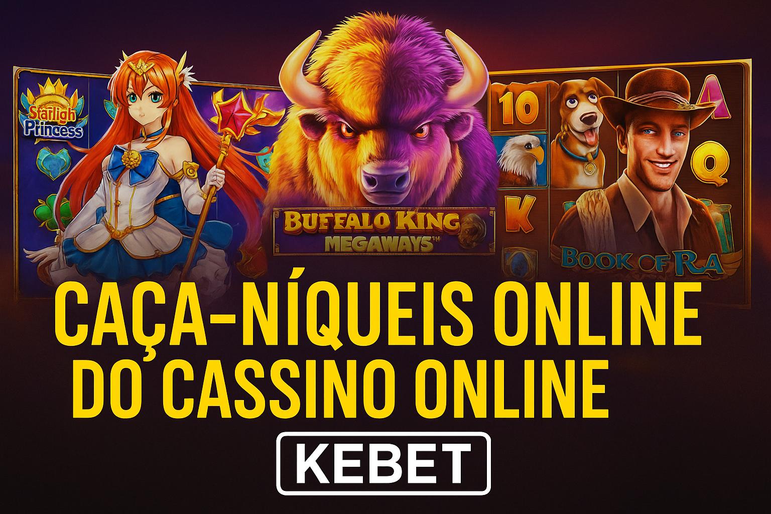 Explore o mundo das slot machines no KEBET Casino